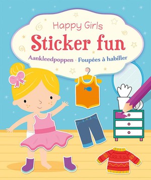 Happy Girls Sticker Fun Aankleedpoppen