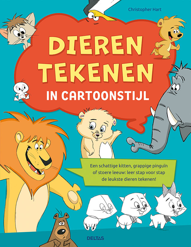 Deltas Dieren Tekenen In Cartoonstijl