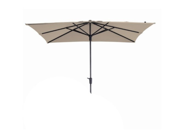 Parasol Syros 280x280cm opdraai ECRU