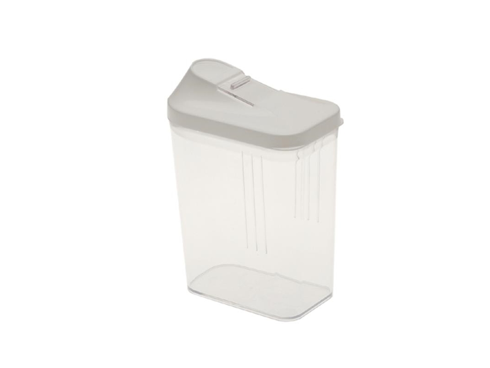 Keeeper Strooibus 0,5L 8x4,5x15cm Wit/transparant