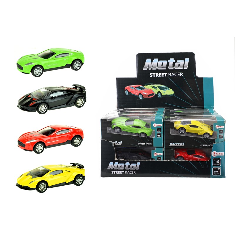 Toi Toys Pull Back Sportauto 1:43