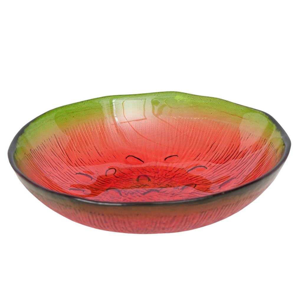 Boltze Home Schaal Glas Fruity H3,5cm, D 16cm