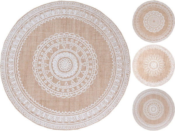 Placemat jute Ø38cm