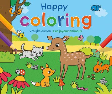 Deltas Happy Coloring - Vrolijke dieren