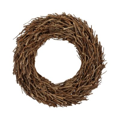 Wreath Tea Branch Rnd D40H10 Natural