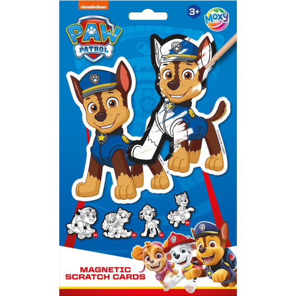 Moxy Paw Patrol magnetische kraskaarten