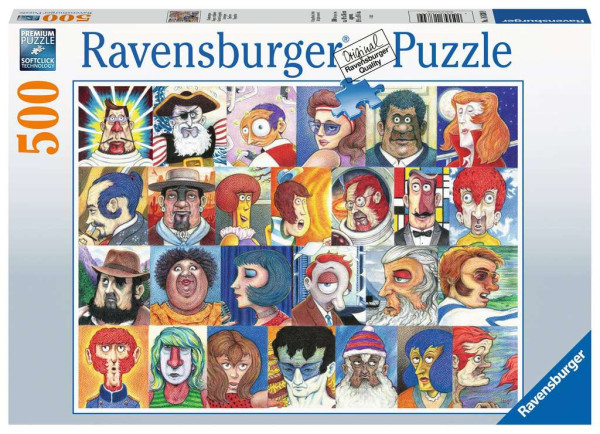 Ravensburger Puzzel Lettertypes 500st