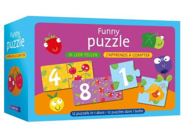 Deltas Funny puzzel - Ik leer tellen