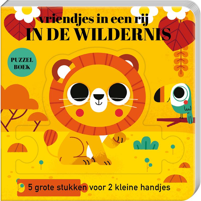 Puzzelboek Vriendjes In Een Rij - In De Wildernis