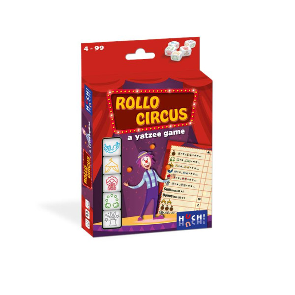 Rollo Circus - A Yatzee game NL/FR