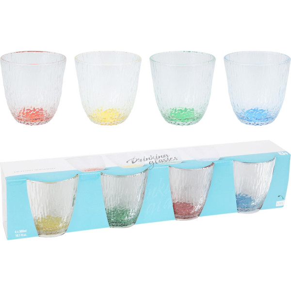 Drinkglazenset 4-delig 300ml