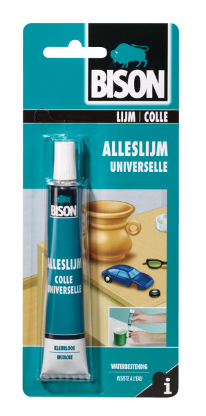 Bison alleslijm 25ml waterbestendig