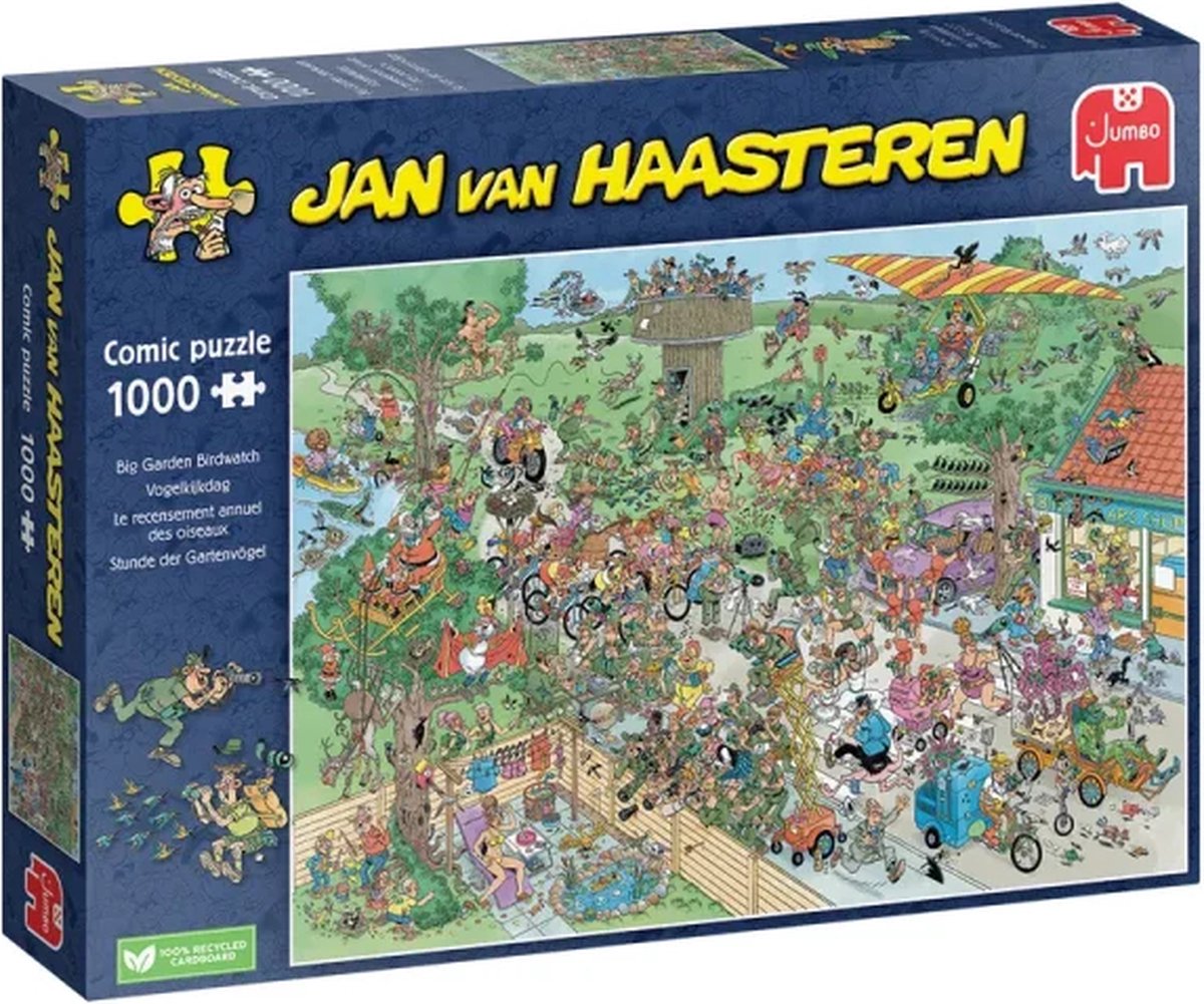 Jumbo Jan Van Haasteren Puzzel Vogelkijkdag 1000 Stukjes