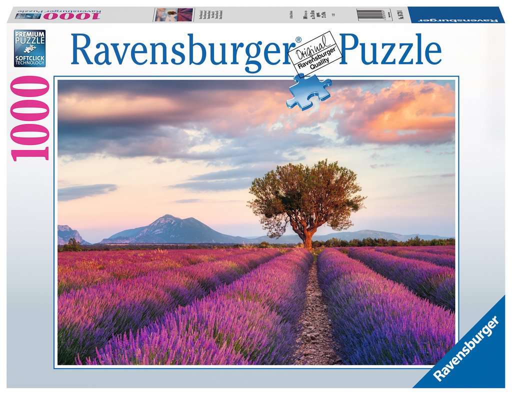 Ravensburger puzzel 1000 stukjes Lavendel velden