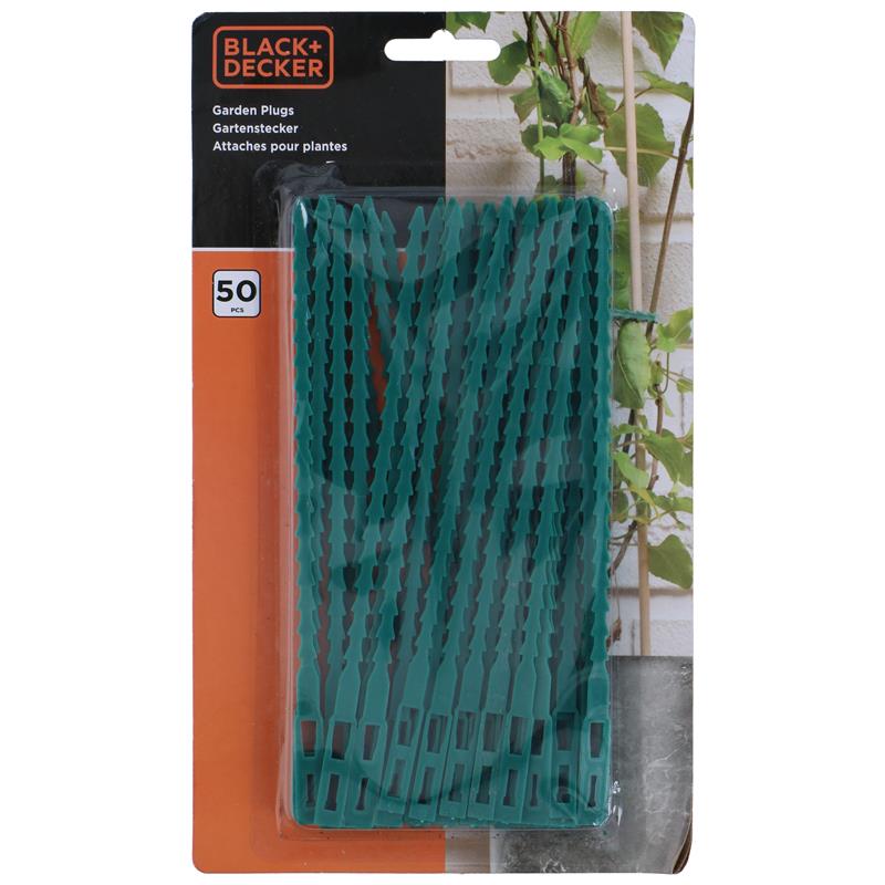 Black+Decker Plantenklemmen 50 Stuks Op Kaart