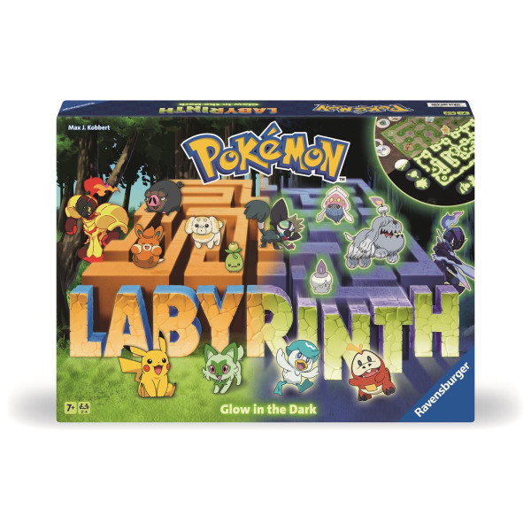 Pokémon Labyrinth Glow in the Dark