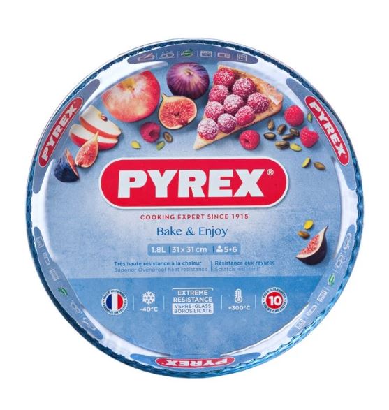 Pyrex taartvorm 30 cm