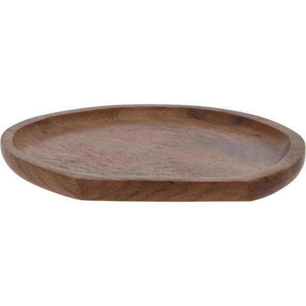 Onderbord hout naturel 17cm