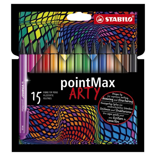 STABILO pointMax etui 15 kleuren