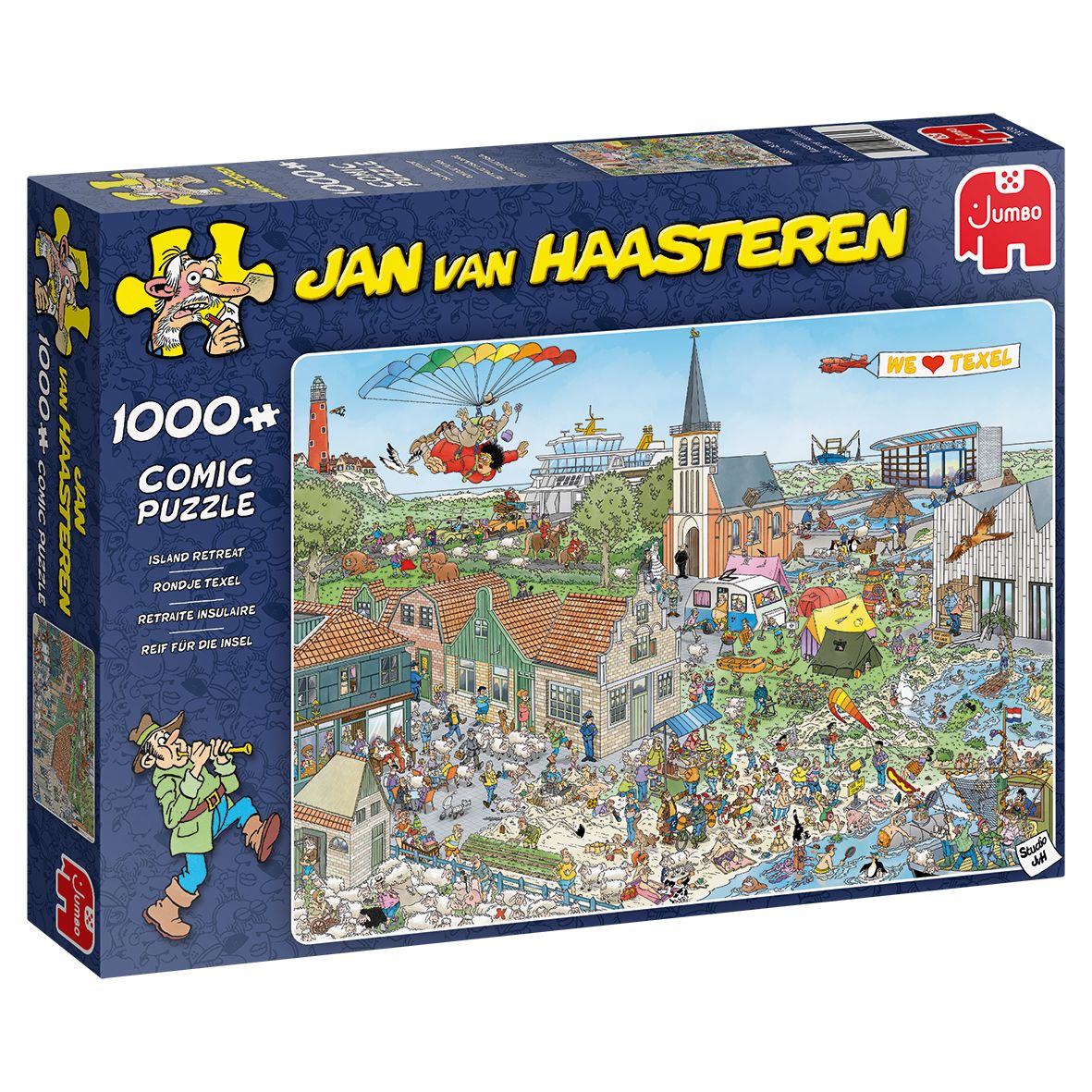 Jumbo Jan Van Haasteren Texel Puzzel 1000pcs