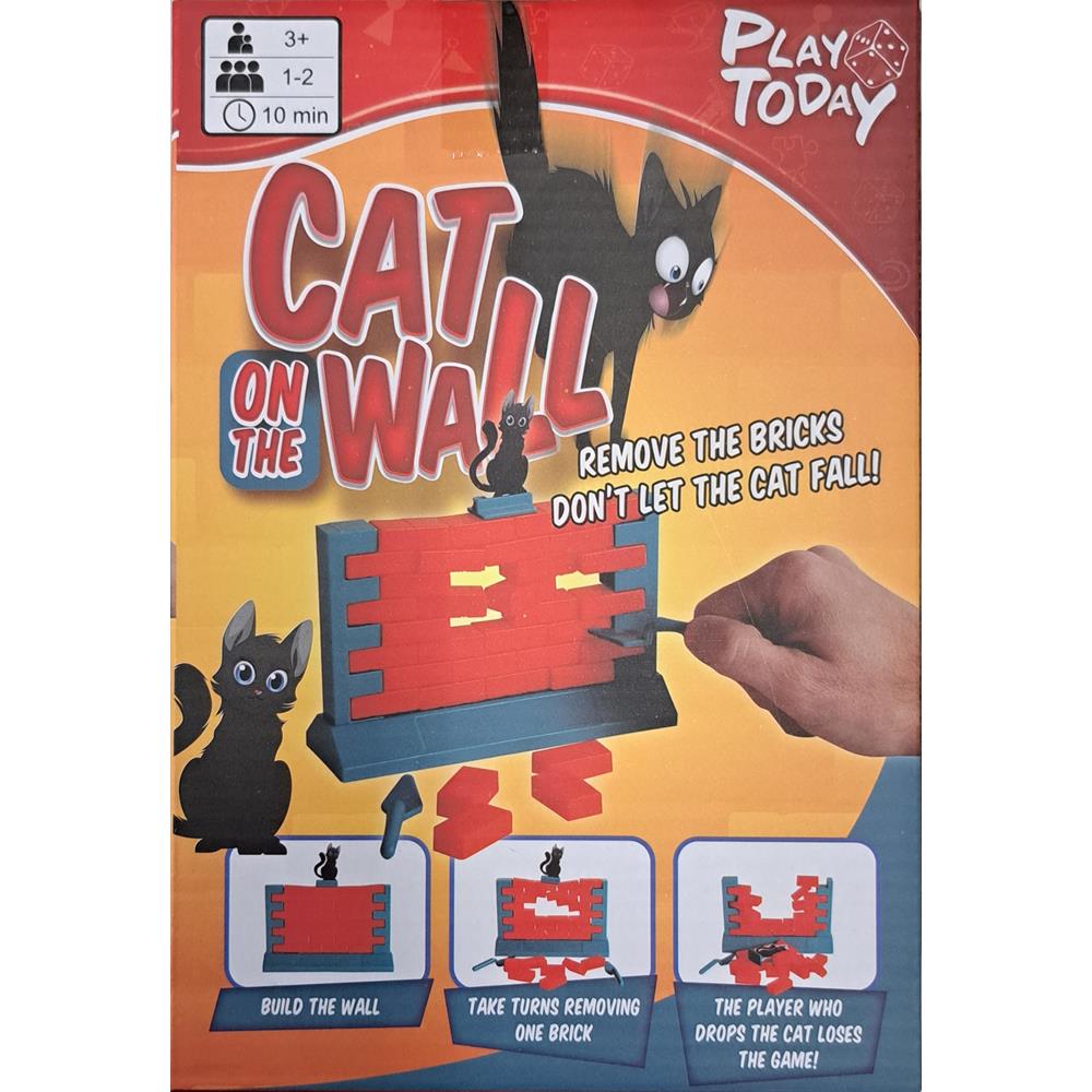 Play ToDay Cat On The Wall Spel 15x14cm