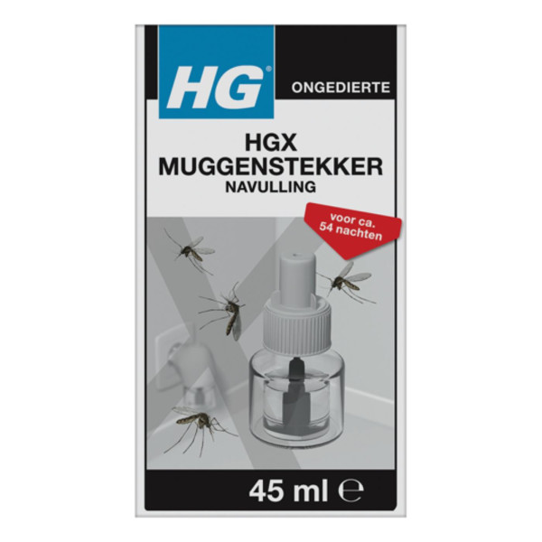 HGX muggenstekker navulling 45ml