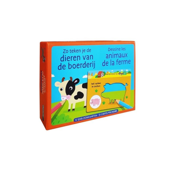 Zo teken je de dieren van de boerderij