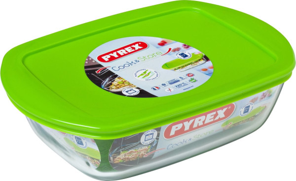 Pyrex bewaarschaal 1.1L 23x15x6cm