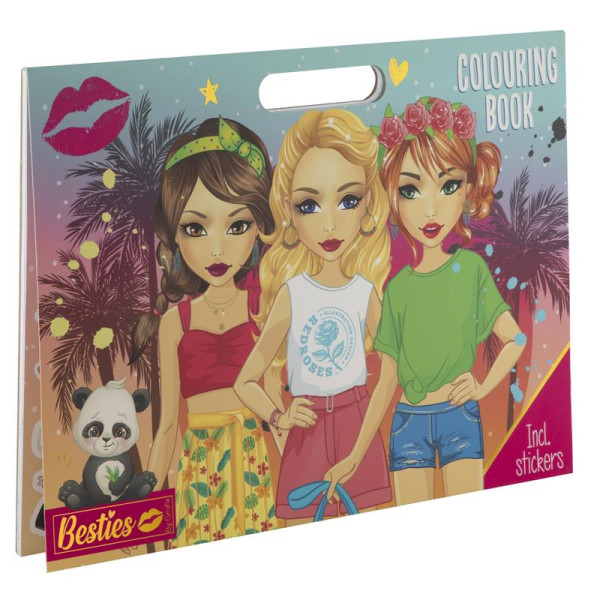 Grafix Besties Kleurboek 26x35,5cm