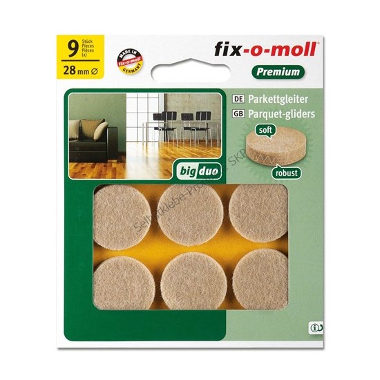 Fix-o-moll big duo rond 28mm beige