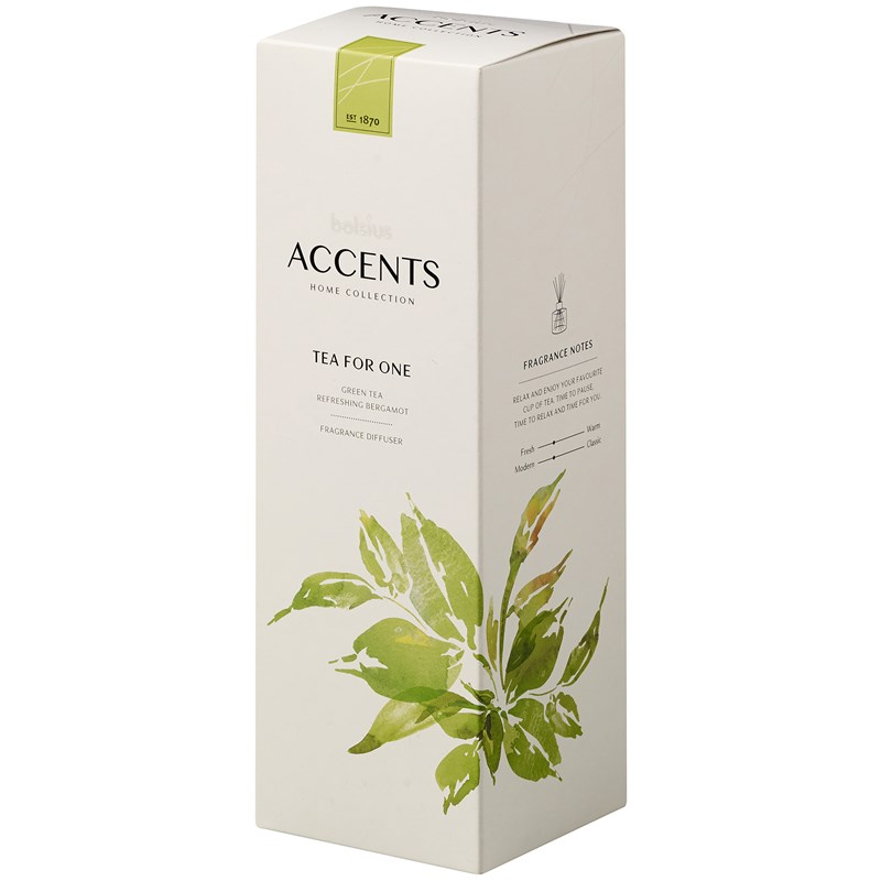 Bolsius Accents Diffuser Tea For One (100ml)