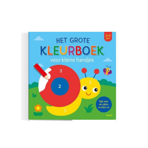 Het grote kleurboek voor kleine handjes