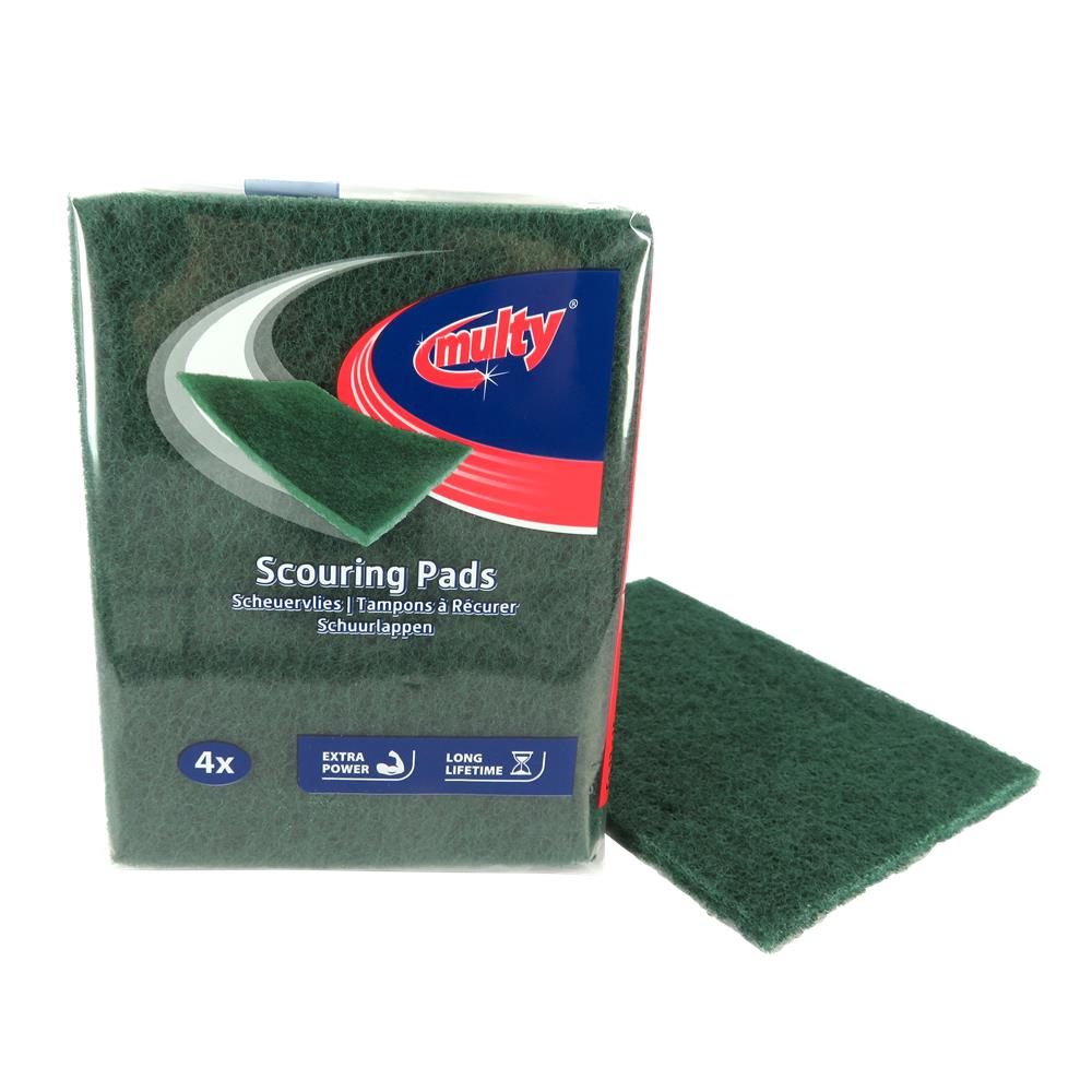 Multy Schuurlappen 14,5x11,5cm 4-pack