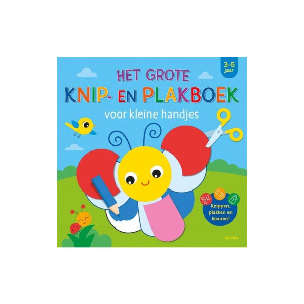 Deltas Het grote knip- en plakboek 3-5jr