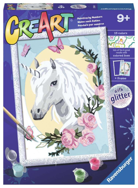 Ravensburger CreArt Unicorn Portrait