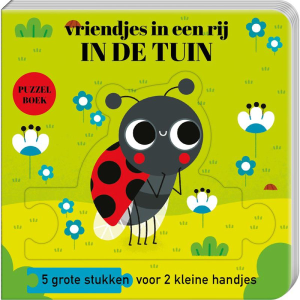 vriendjes in een rij - In de Tuin