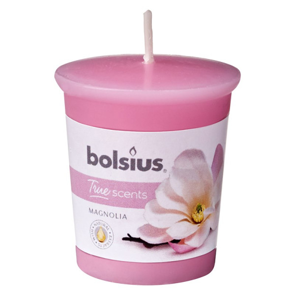 Bolsius Votive 53/45 rond Magnolia 12 st