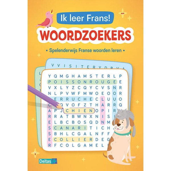 Deltas Woordzoekers - Ik leer Frans!