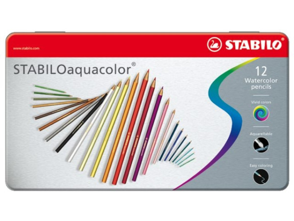 STABILO Aquacolor potloden 12 kleuren