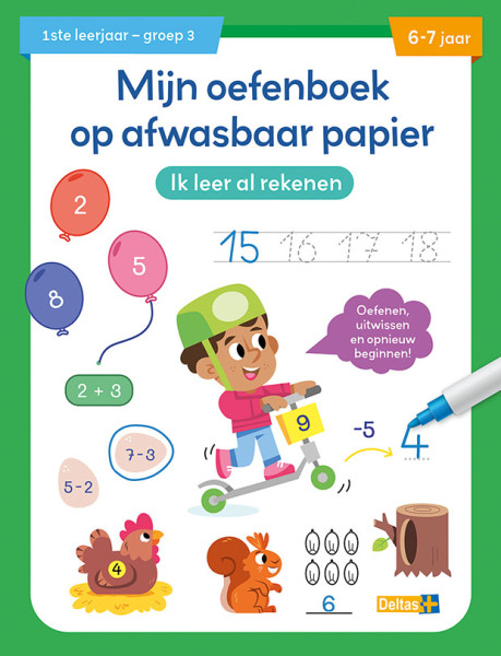 Mijn oefenboek Ik leer al rekenen 6-7j.