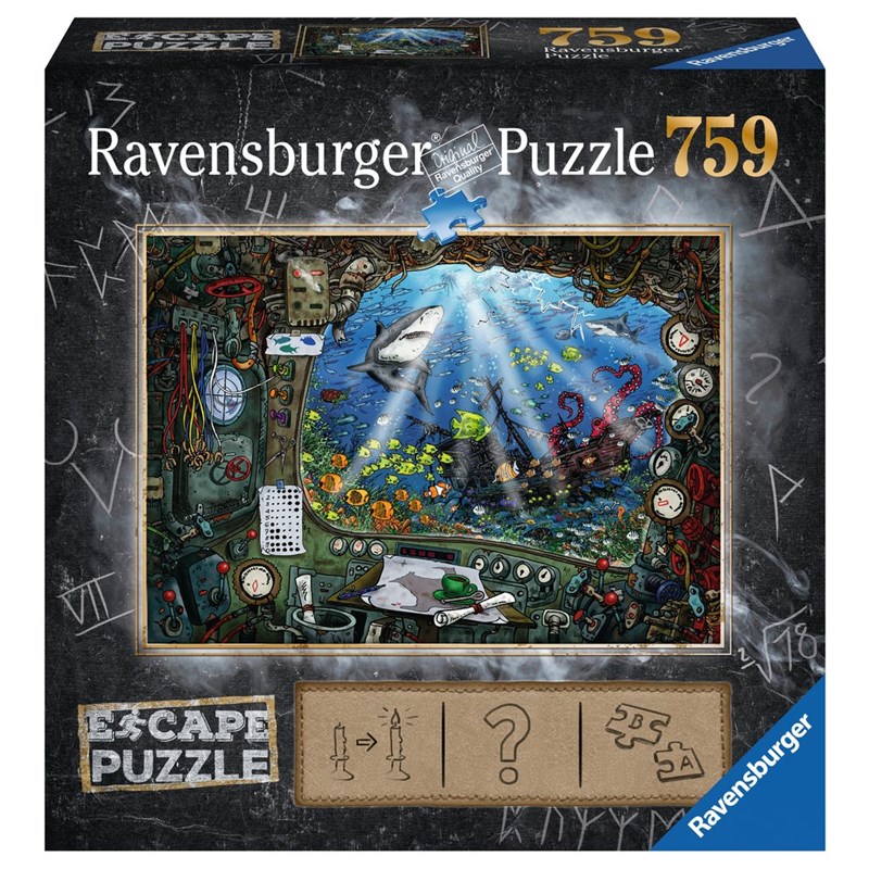 Ravensburger ESCAPE 4 De onderzeer 759 stukjes