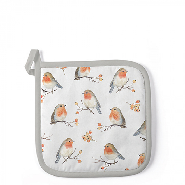 Ambiente Pannenlap Robin Family 20x20 Cm- Buitenstof: 100% Katoen Vulling: