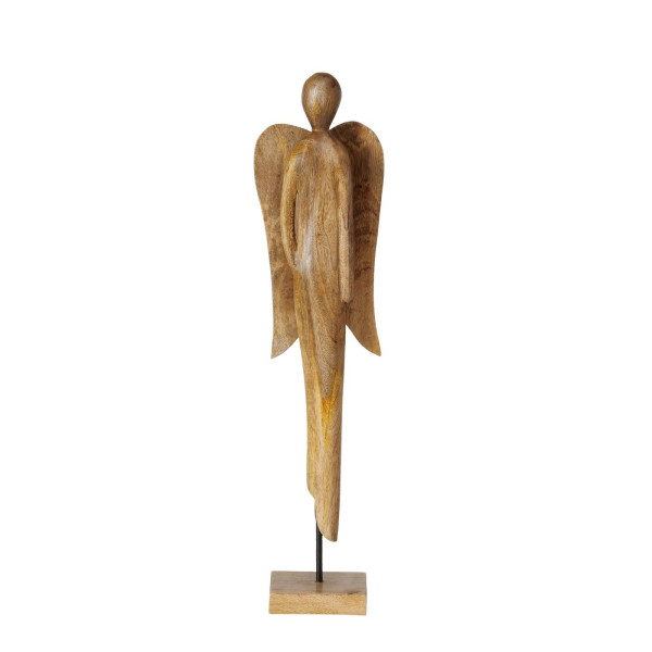 Engelfiguur Angeli mangohout H70cm