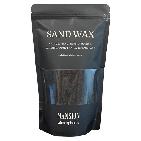 Mansion atmosphere Sand Wax Zwart 500g