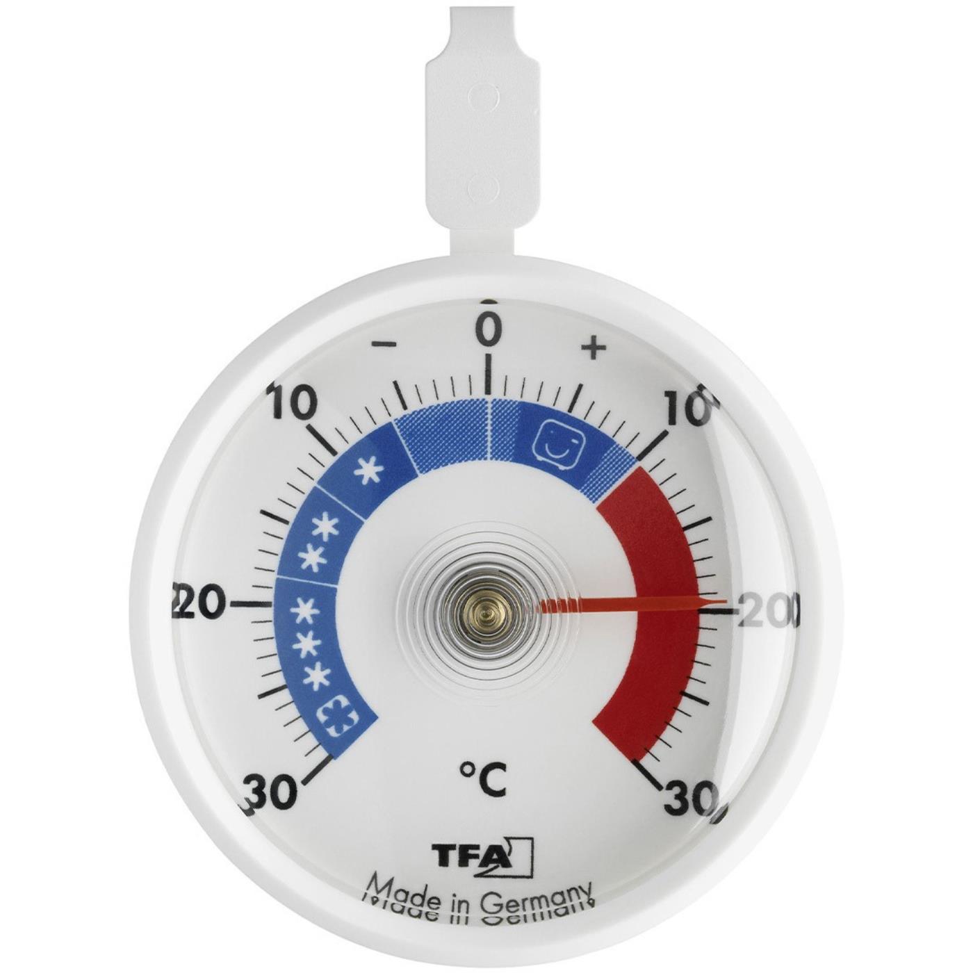 TFA Dostmann Koelkast/diepvriesthermometer Wit ?7,2cm