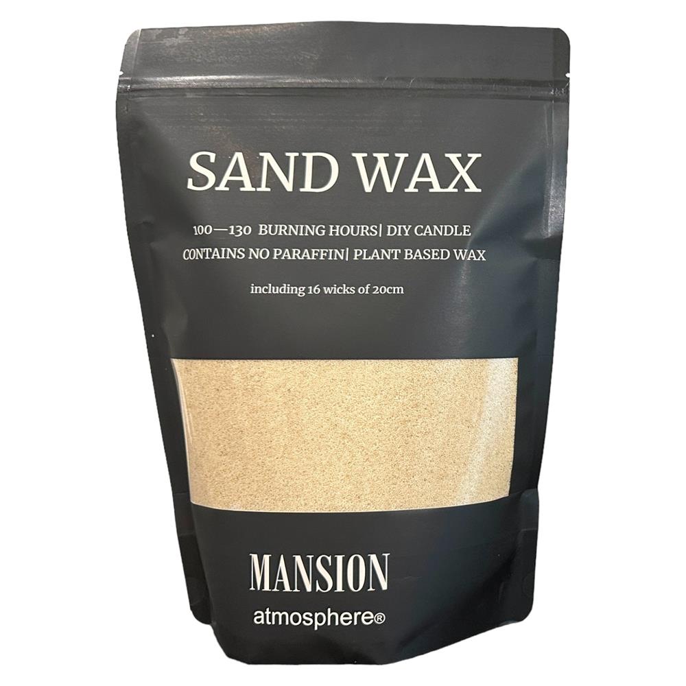 Mansion Atmosphere Sand Wax Sand 1kg Ziplock Zak 16x20cm Met Lonten