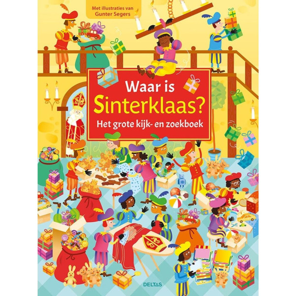 Deltas Waar is Sinterklaas? Zoekboek