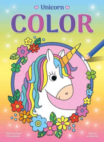 Deltas Unicorns Color kleurblok