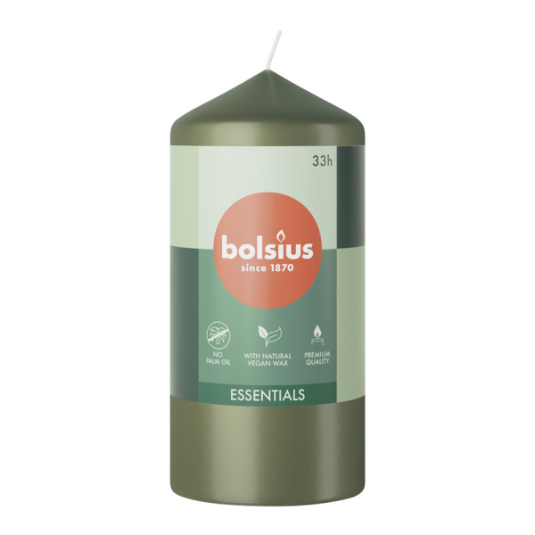 Bolsius Stompkaars 120/58 Fresh Olive