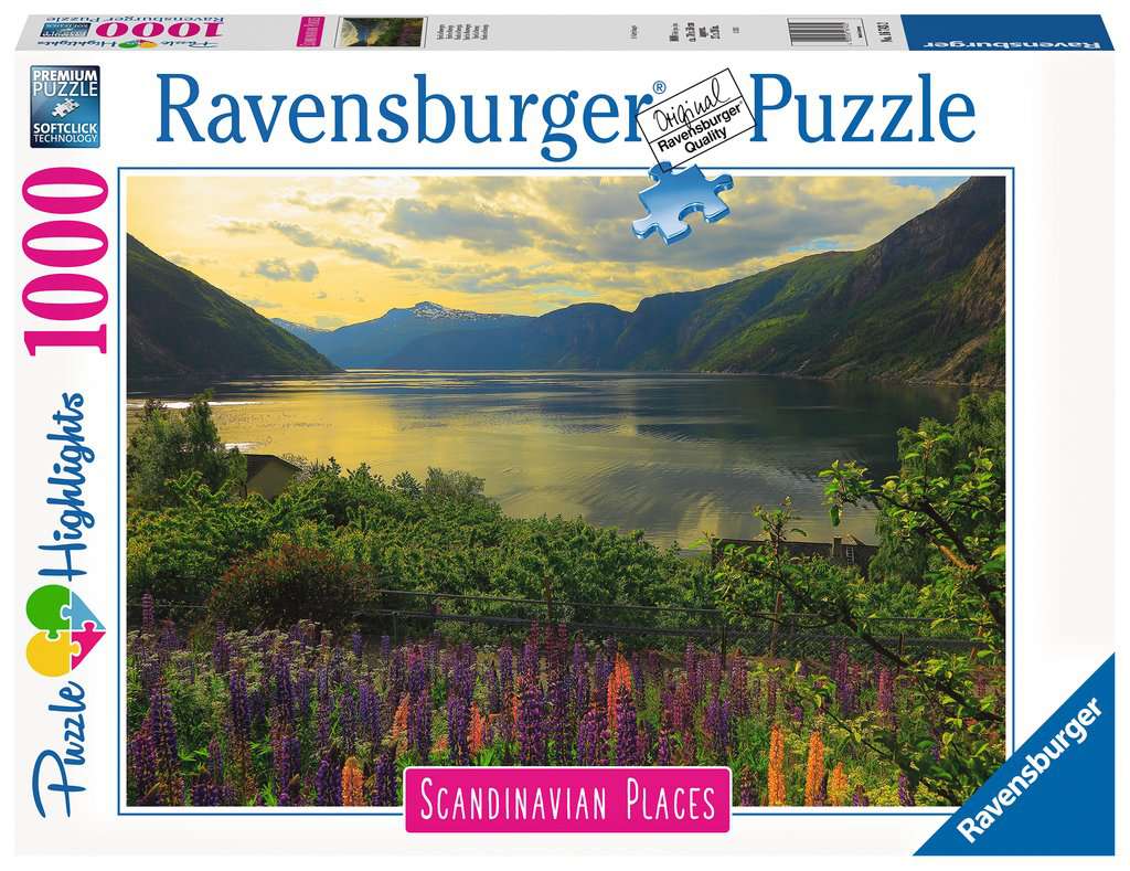 Ravensburger puzzel Fjord in Noorwegen